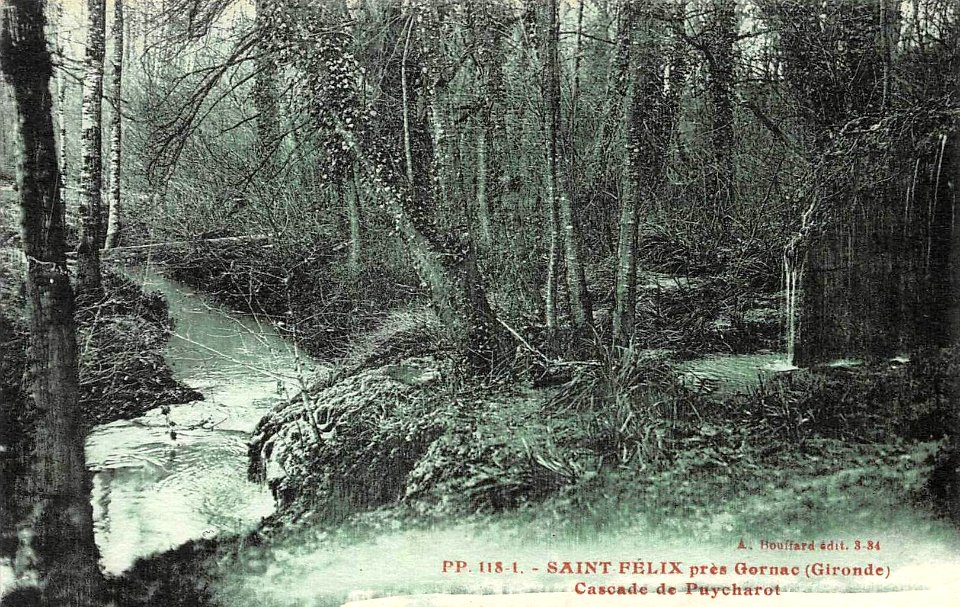 Saint-Félix-de-Foncaude - cascades de Puycharot