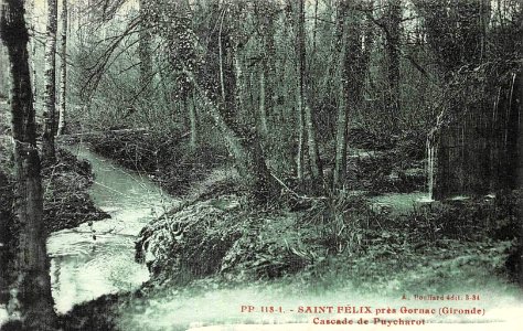 Saint-Félix-de-Foncaude - cascades de Puycharot