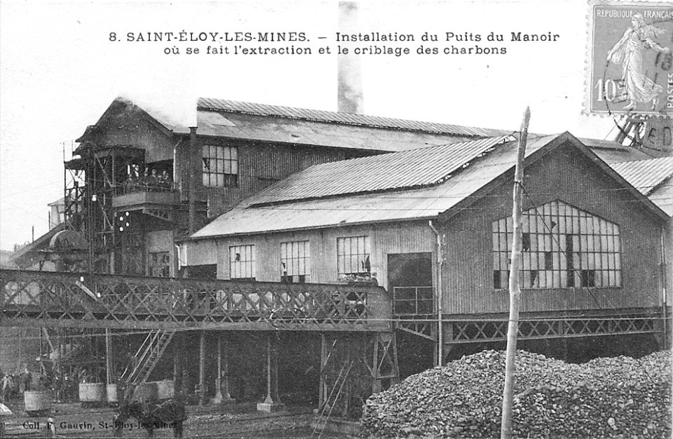 Saint-Eloy-Les-Mines - Puits du Manoir (2)