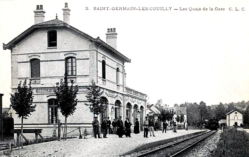 Saint-Germain-les-Couilly - Les quais de la gare