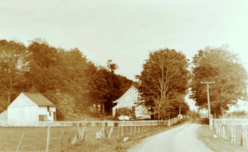 Saint-Jean-de-l Ile-d Orleans - Route principale, vers 1920