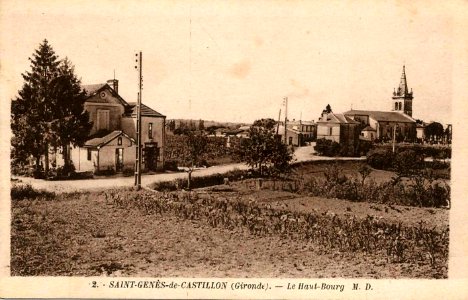 Saint-Genès-de-Castillon - Bourg