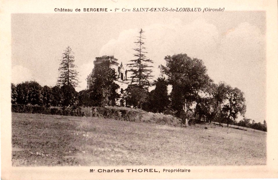 Saint-Genès-de-Lombaud - château de Bergerie 2