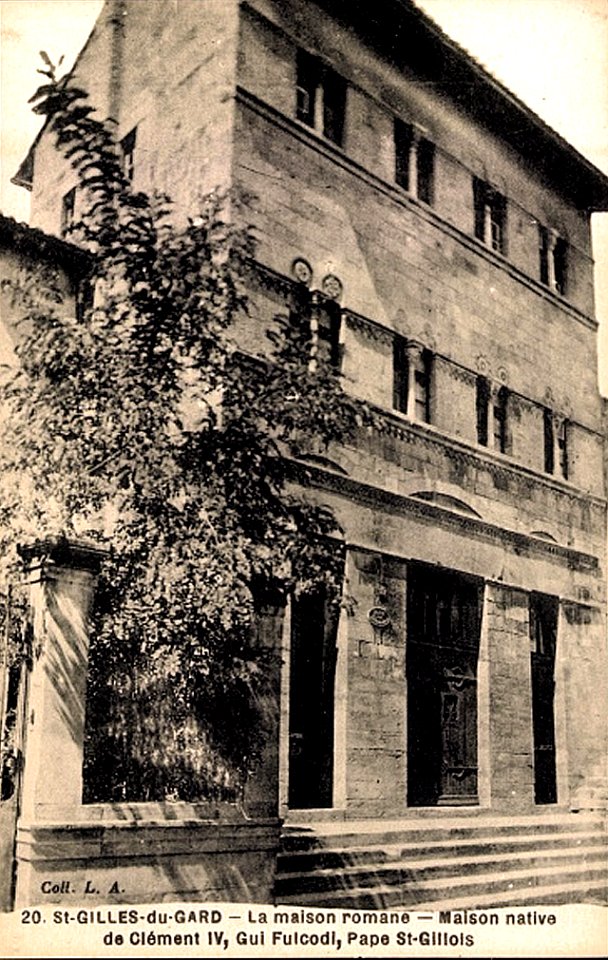 Saint-Gilles-du-Gard Maison natale du pape Clément IV