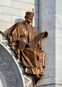 Saint Constantine the Great by Nikolay Ramazanov, replica by Dmitry Tugarinow 1