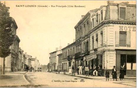 Saint-Loubès-rue-principale-cote-bordeaux