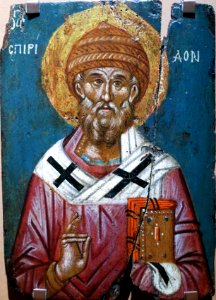 Saint Spyridon Icon