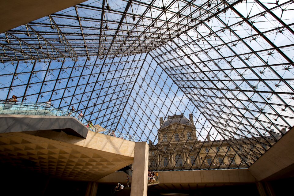 Pyramid inside view journey