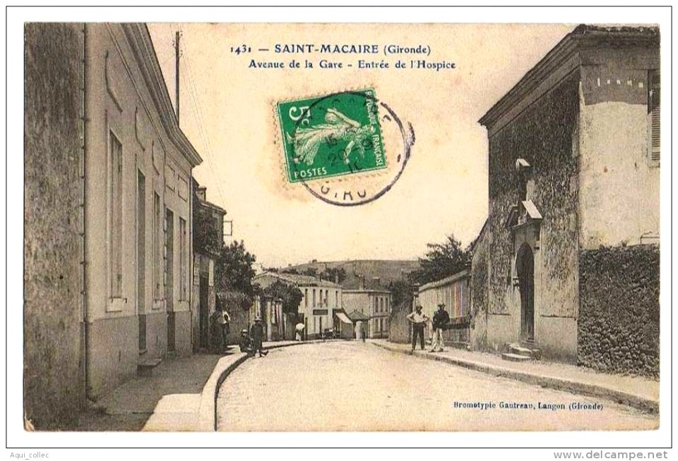 Saint-Macaire - avenue de la Gare