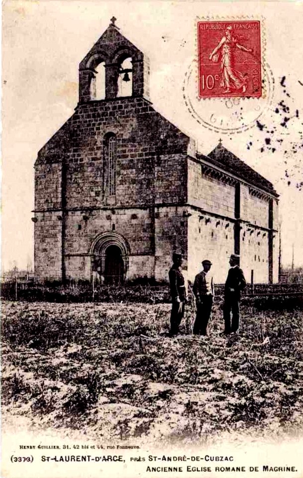 Saint-Laurent-d'Arce - chapelle de Magrine 1