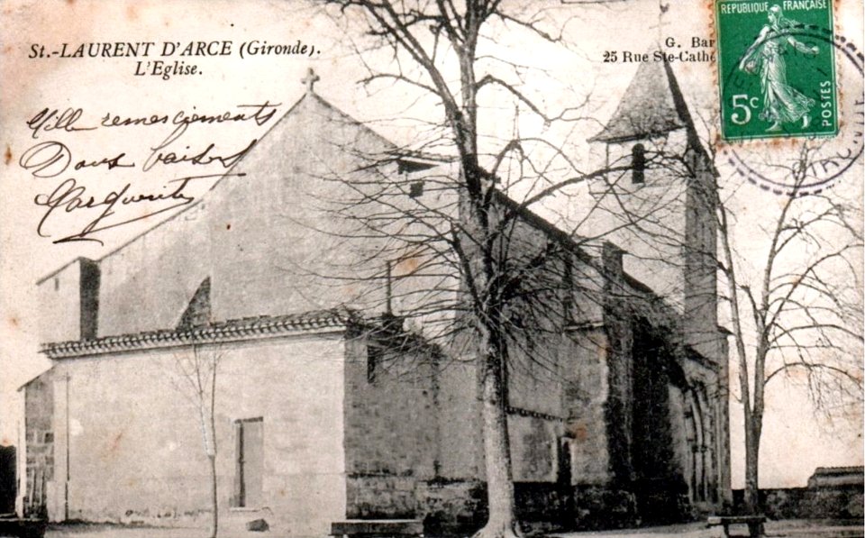 Saint-Laurent-d'Arce - église 1