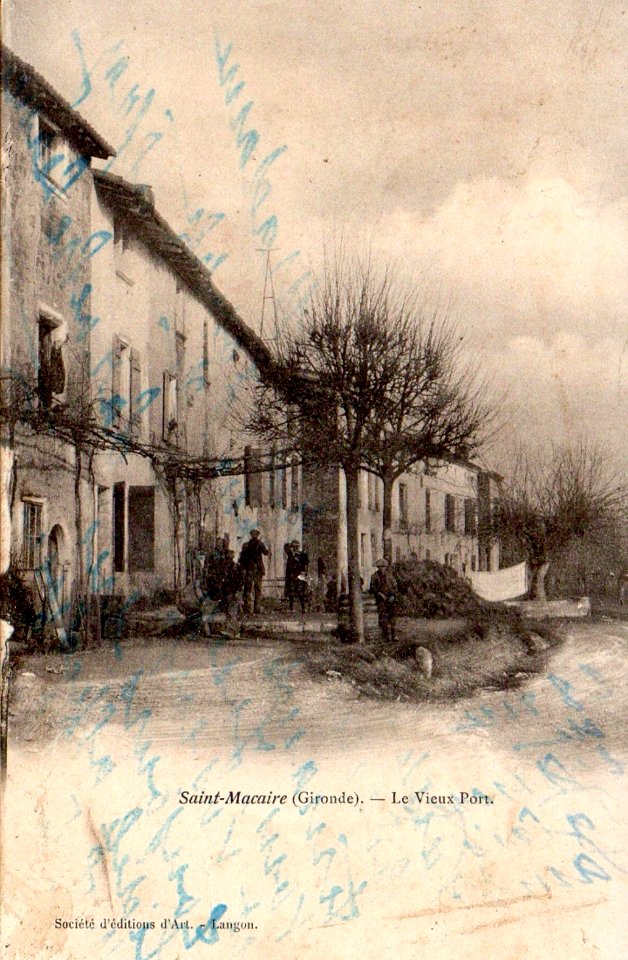 Saint-Macaire - vieux port 1