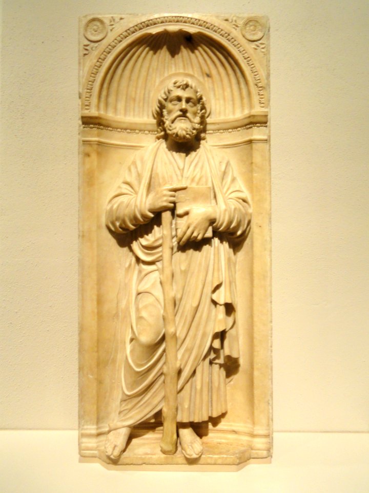 Saint James the Less, Andrea Bregno, Lombard, 1475-1477 - Nelson-Atkins Museum of Art - DSC08563