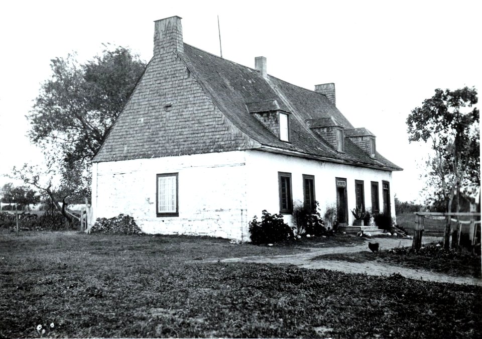 Saint-Laurent-de-l Ile-d Orleans - maison Rouleau, vers 1920