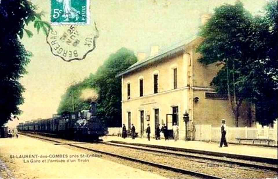 Saint-Laurent-des-Combes - Gare 2