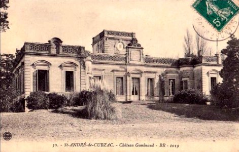 Saint-André-de-Cubzac - château Gombeaud