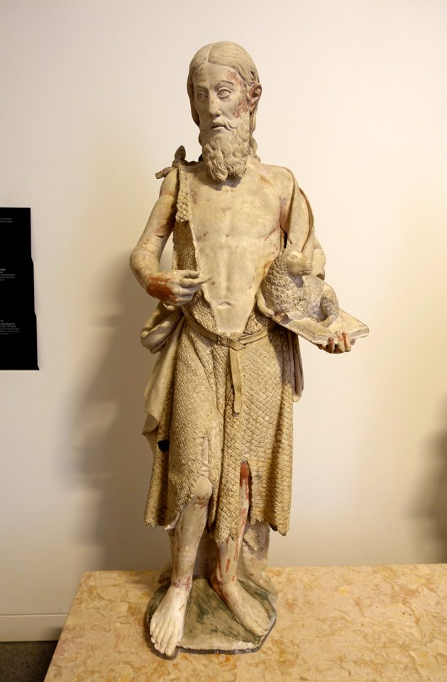 Saint John the Baptist, from the Mosteiro de Santa Clara, by Joao de Ruao, 16th century - Museu Nacional de Machado de Castro - Coimbra, Portugal -DSC09934