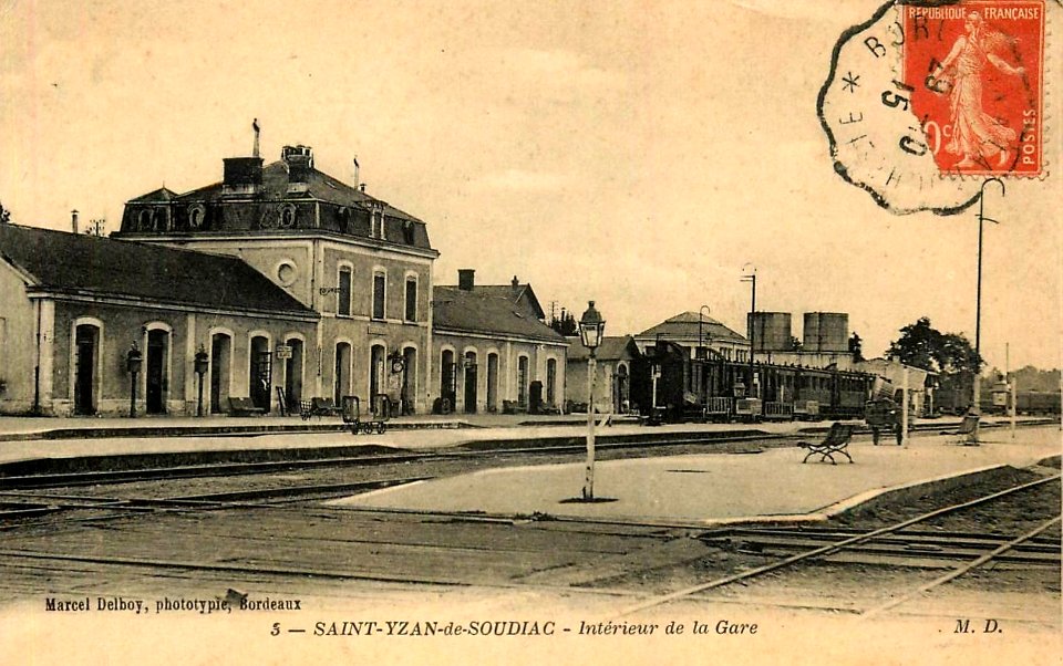 Saint-Mariens-Yzan - Gare quais 7