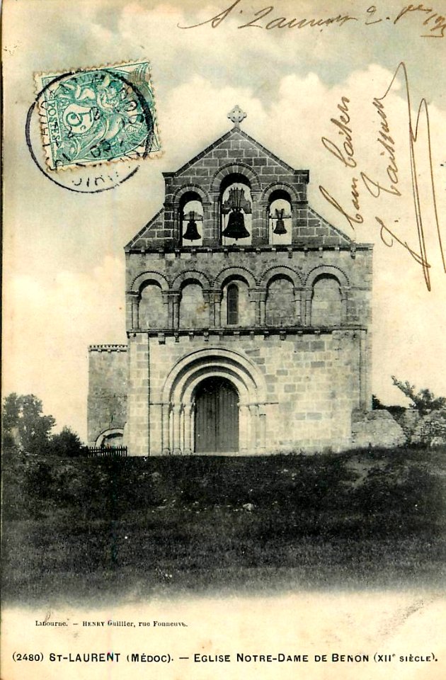 Saint-Laurent-Médoc - église de Benon 3