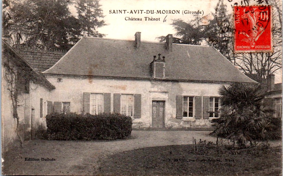 Saint-Avit-du-Moiron - château Thènot 1