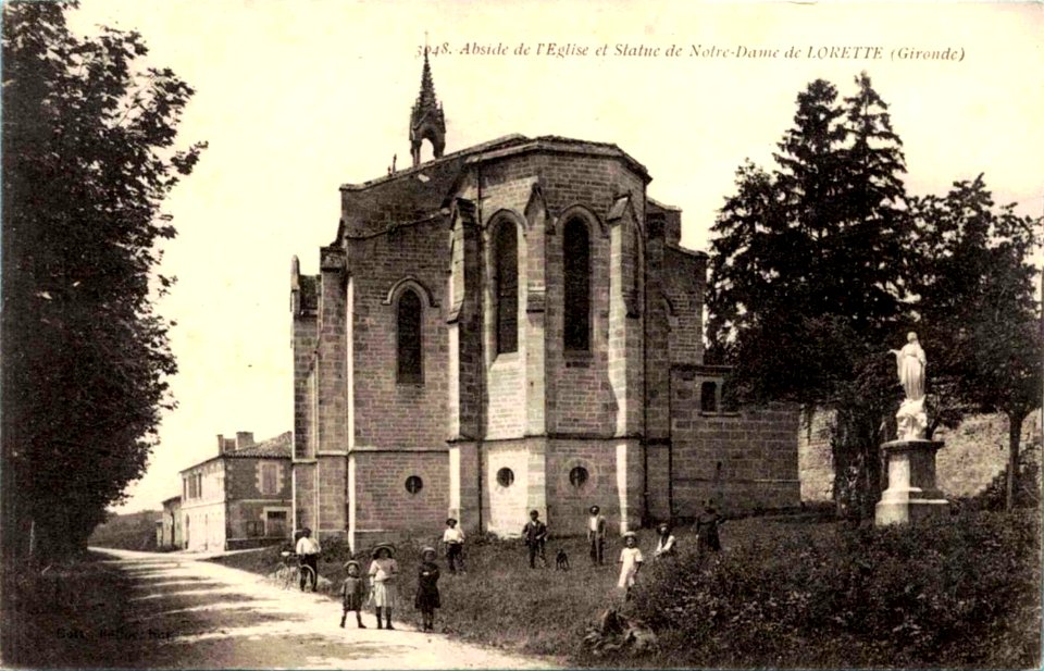 Saint-Michel-de-Lapujade - église N.D. de Lorette 1a