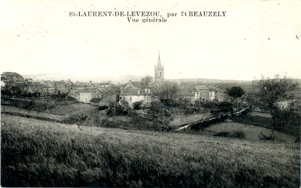 Saint-Beauzély - vue générale 2