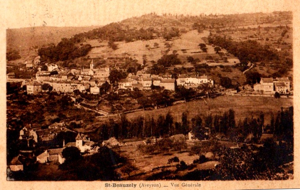 Saint-Beauzély - vue générale 6