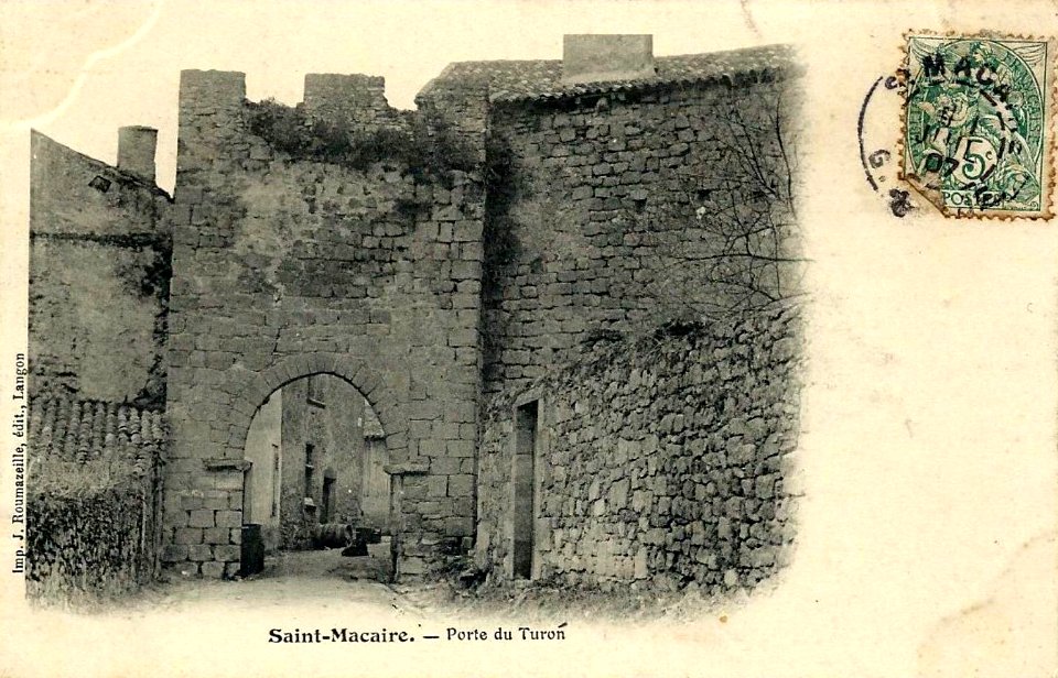 Saint-Macaire - porte du Turon 2