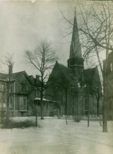 Saint Paul Evangelical & Reformed Church and Parish House, Chicago, 1913 (NBY 810) photo