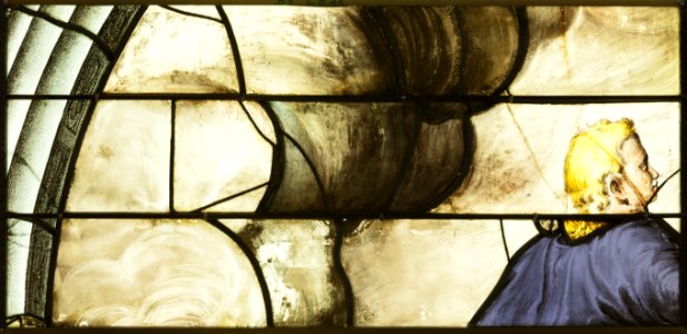 Saint-Chapelle de Vincennes - Baie 3 - Témoin dans les nuées (bgw17 0856)