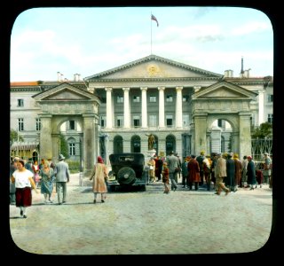 Saint Petersburg. Communist Party headquarters, formerly the Smolny Institute front view