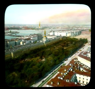Saint Petersburg. Panoramic view from St. Isaac's Cathedral photo