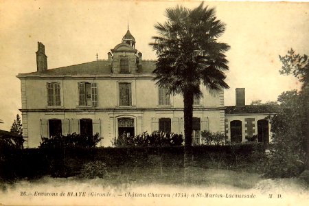 Saint-Martin-Lacaussade - château Charron