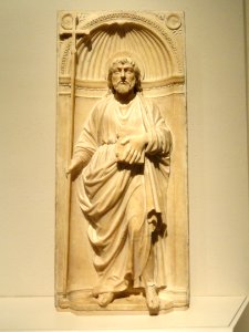 Saint Philip, Andrea Bregno, Lombard, 1475-1477 - Nelson-Atkins Museum of Art - DSC08557