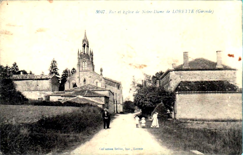 Saint-Michel-de-Lapujade - église N.D. de Lorette 3