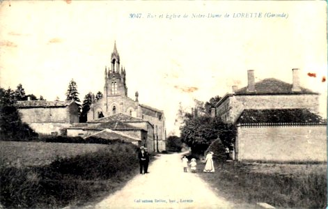 Saint-Michel-de-Lapujade - église N.D. de Lorette 3