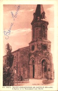 Saint-Christophe-de-Double - église 3