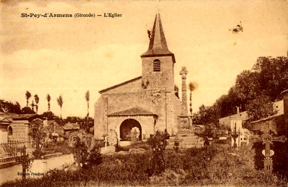 Saint-Pey-d'Armens - église 2