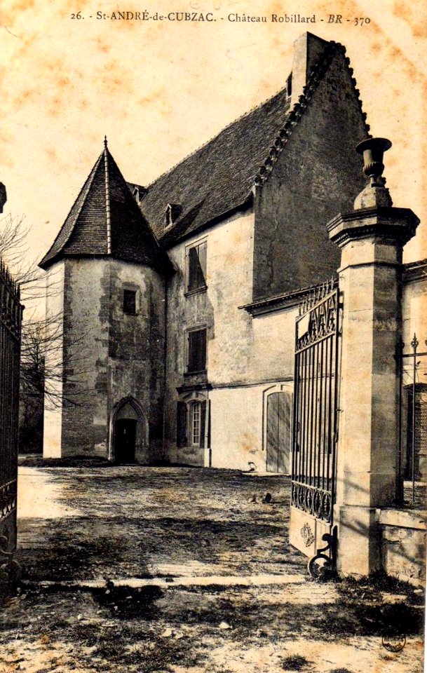 Saint-André-de-Cubzac - château Robillard 1