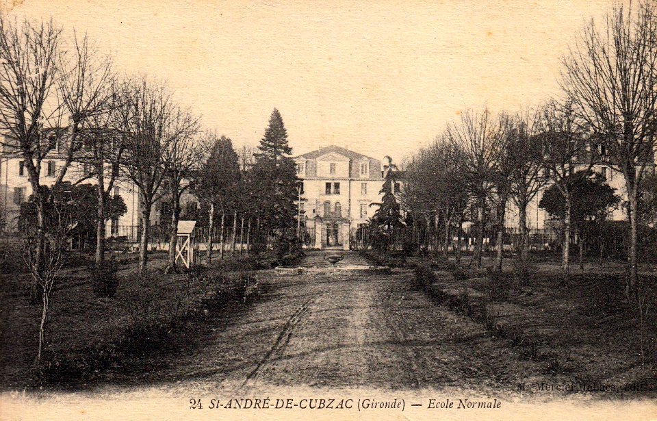 Saint-André-de-Cubzac - Ecole Normale 10