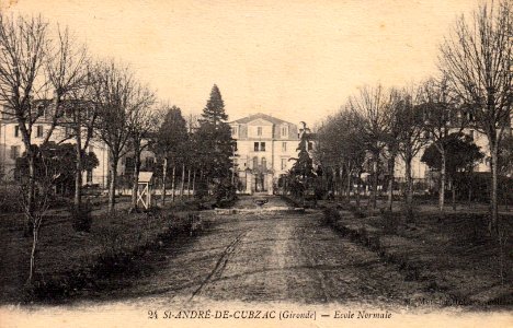 Saint-André-de-Cubzac - Ecole Normale 10
