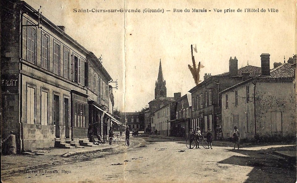 Saint-Ciers-sur-Gironde - rue du marais 4