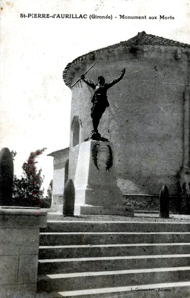 Saint-Pierre-d'Aurillac - Monument aux morts 3