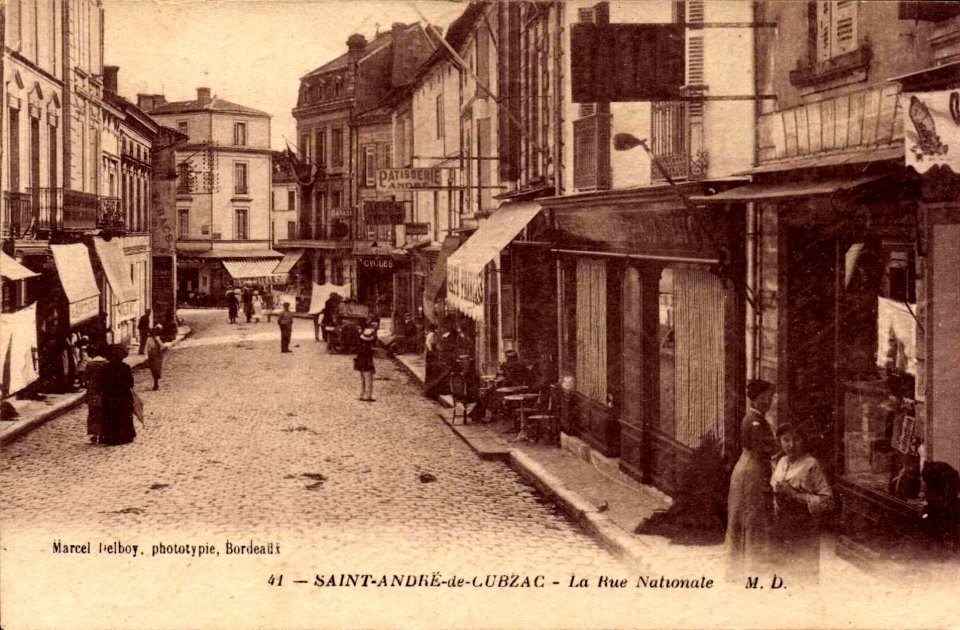 Saint-André-de-Cubzac - rue Nationale 4