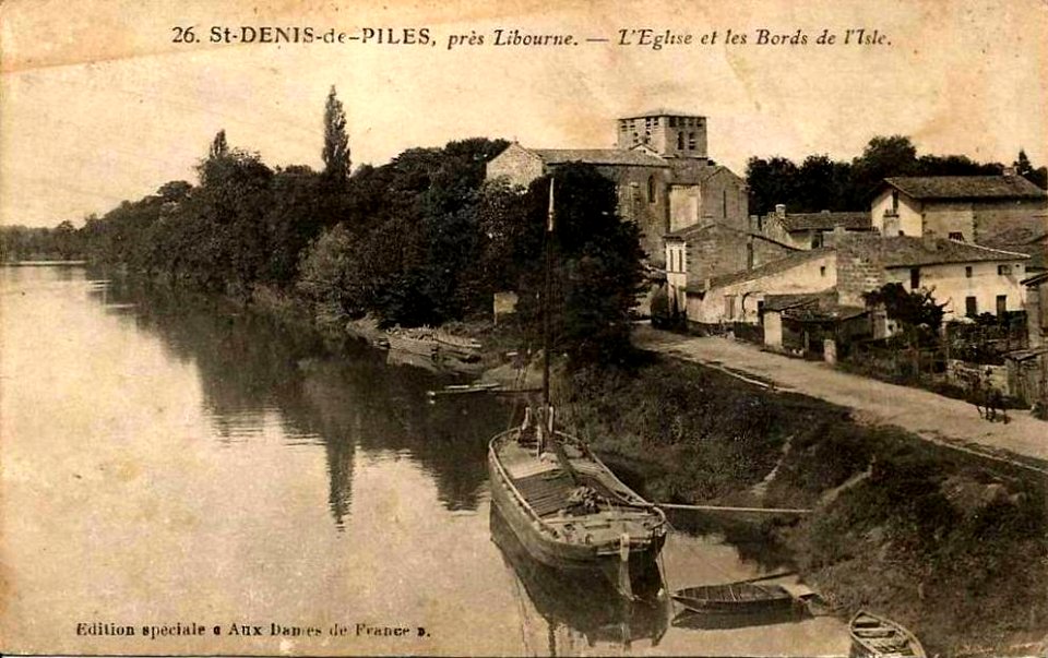 Saint-Denis-de-Pile - Bords de l'Isle 4