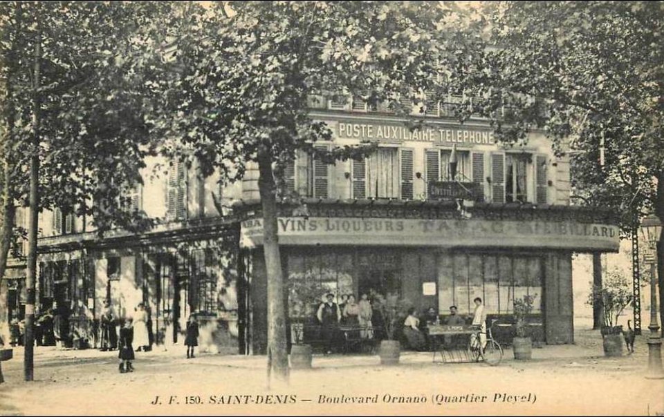 Saint-Denis.Boulevard d Ornano.Quartier Pleyel
