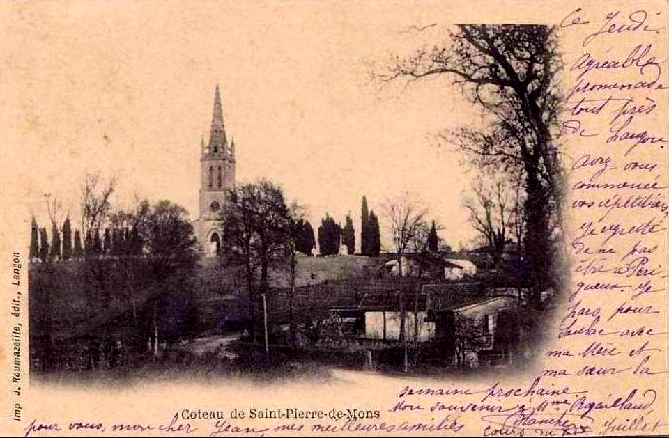 Saint-Pierre-de-Mons - vue générale 2