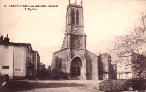 Saint-Paul-en-Jarez (Loire), l'église photo