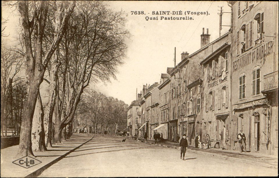 Saint-Dié (Vosges), Quai Pastourelle CP 5442 PsurR