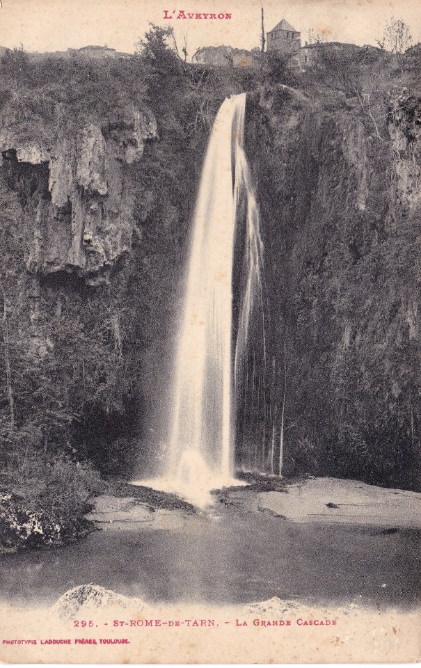 Saint-Rome-de-Tarn - La Grande Cascade -CP Labouche frères)